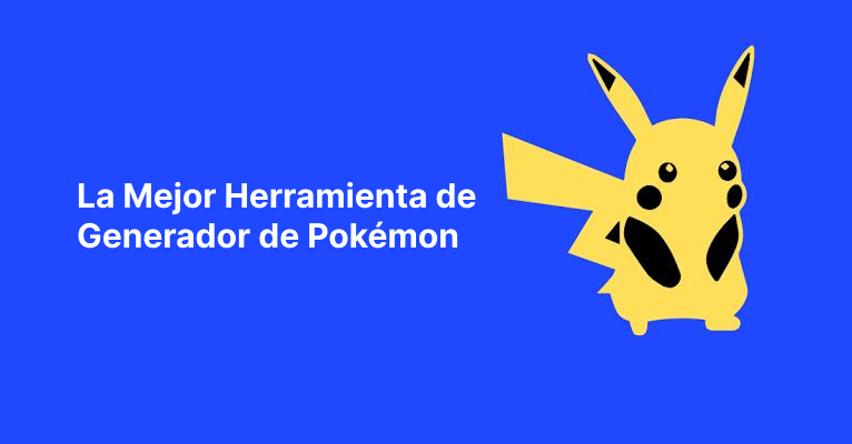 generador de pokémon