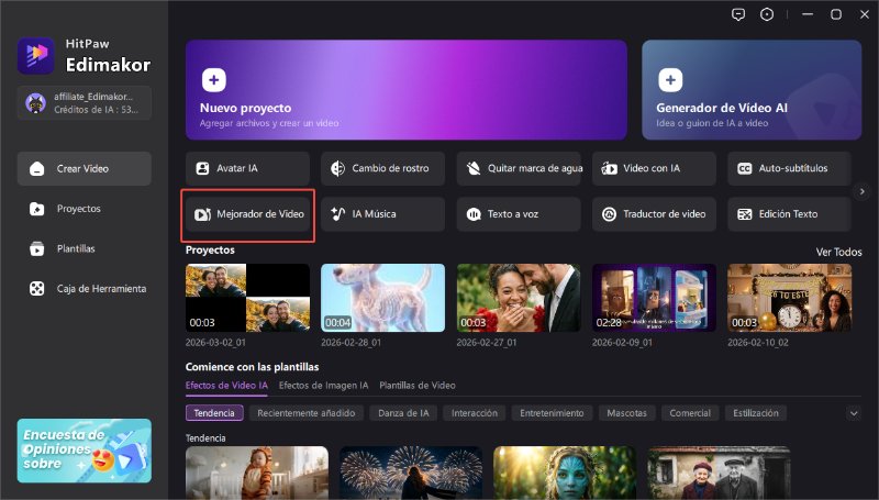 Mejorador de video con IA de Clipfly