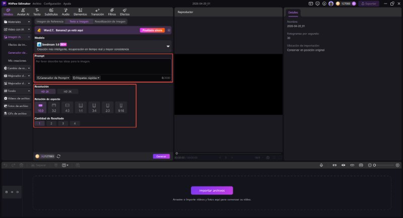 aplicación de Prompt Cowboy AI
