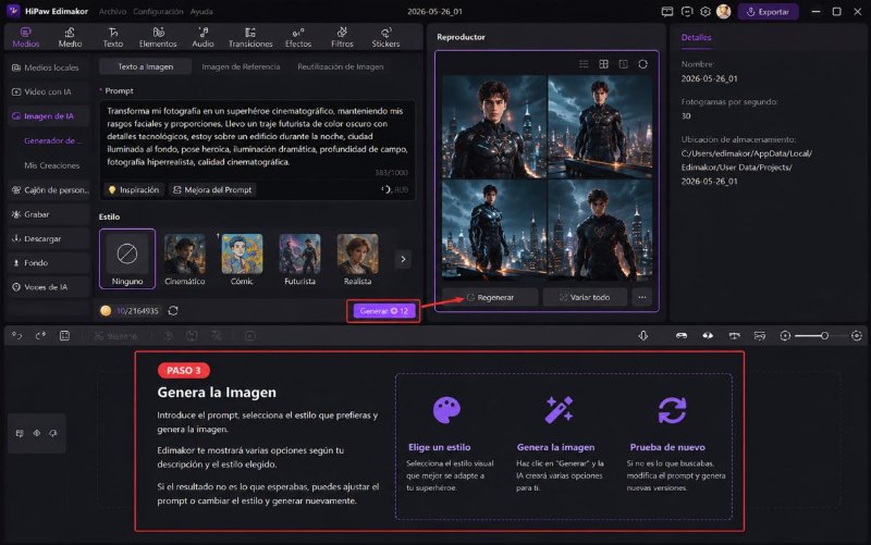 crea tu propio superheroe