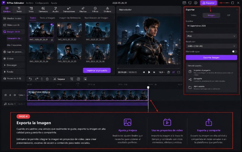crea tu propio superhéroe gratis