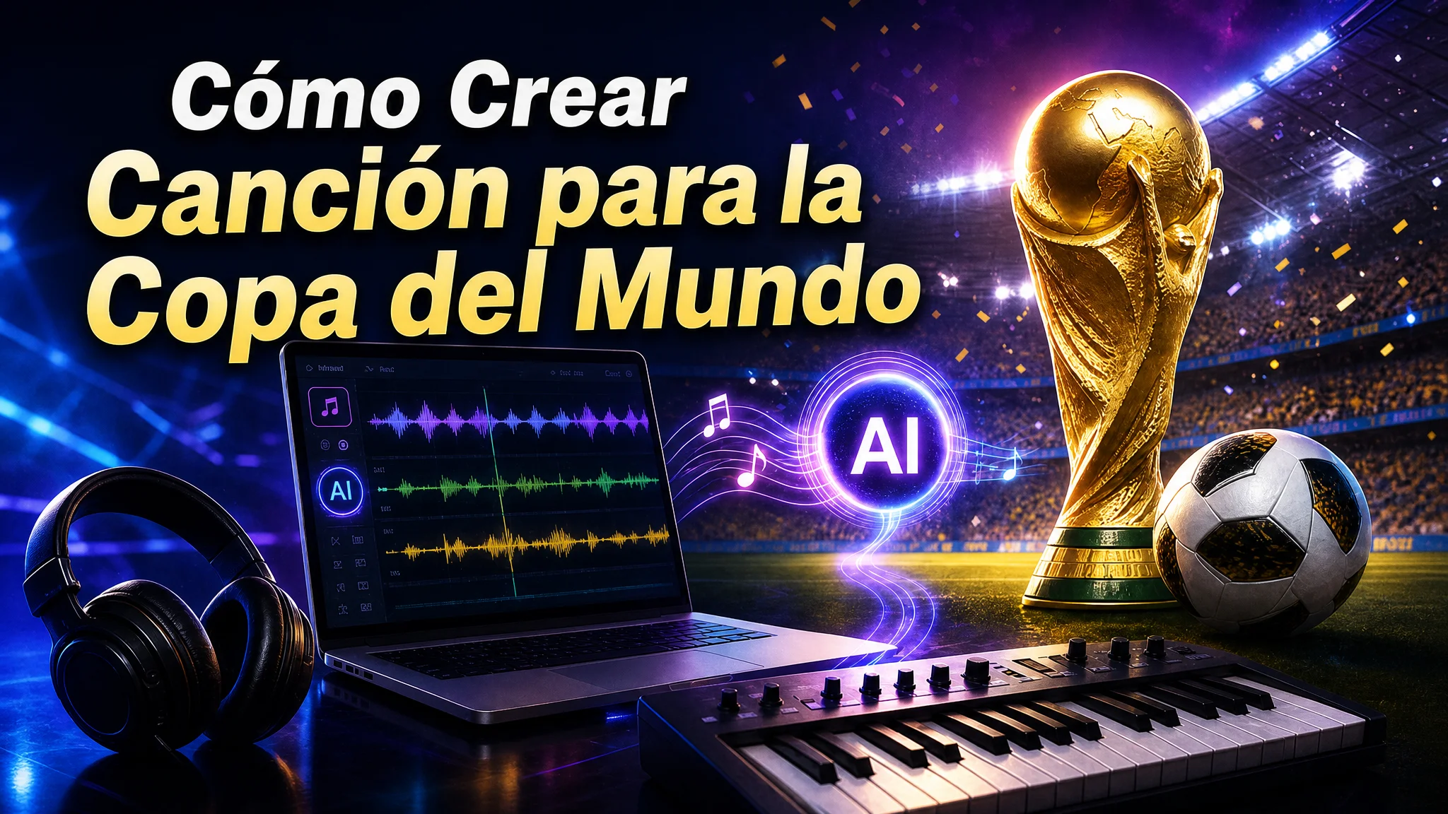 crear música para la Copa del Mundo