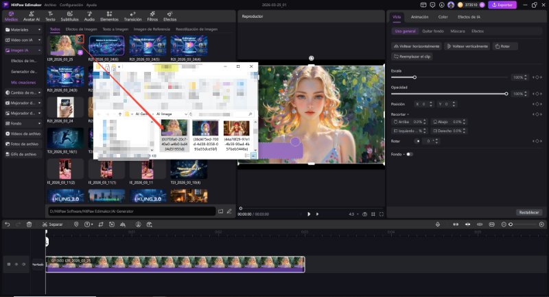prompt de pintura al óleo digital con IA
