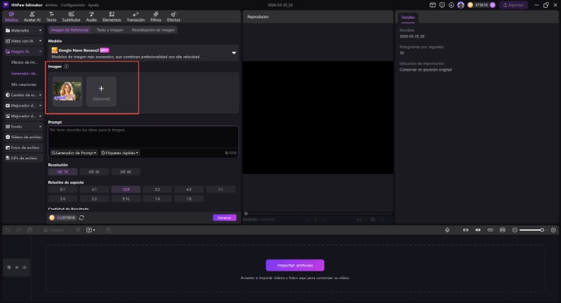 prompt de foto a pintura al óleo con IA