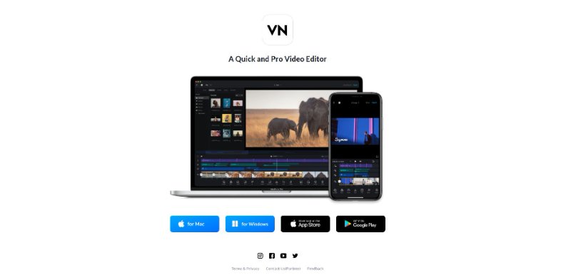 apps para mejorar calidad de videos vn video editor