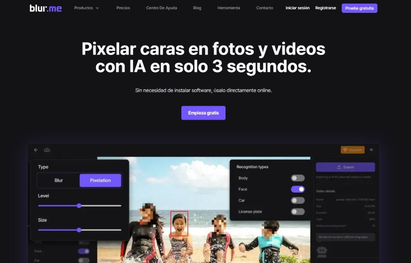 como desenfocar fondo de un video