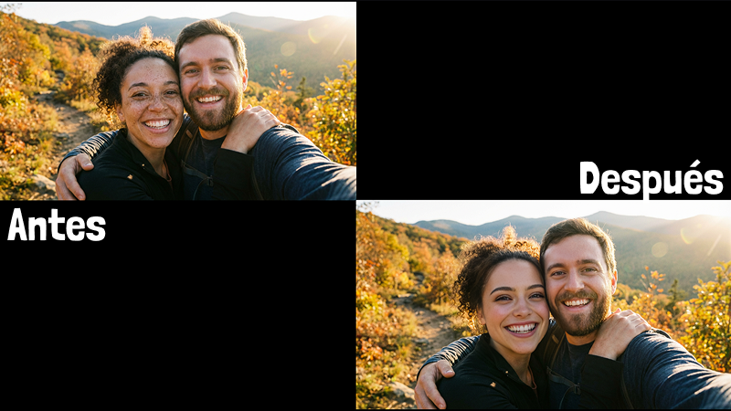 intercambio de caras para parejas