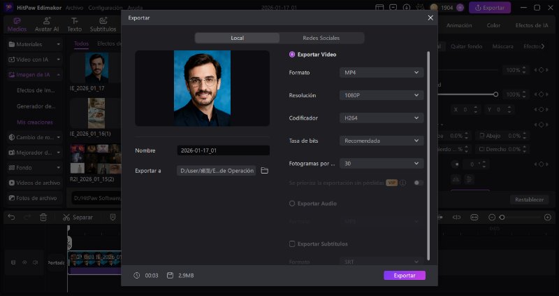 exportar video de prompts de gemini ai para hombres