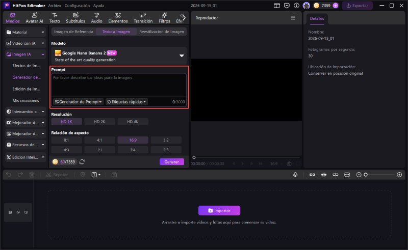 Introducir El Prompt De IA