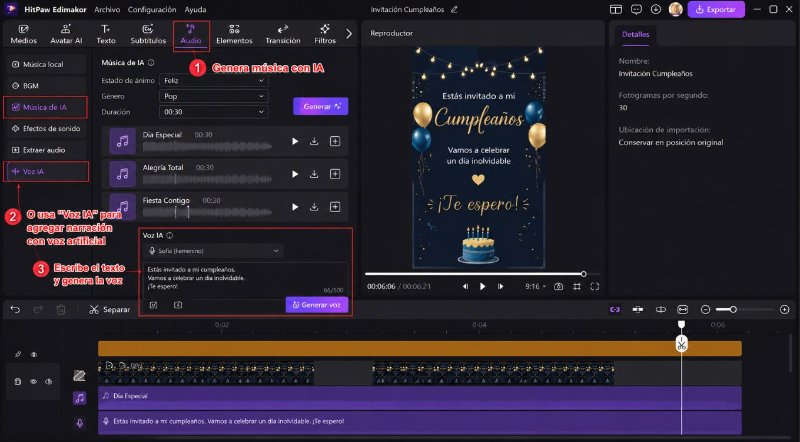 como hacer invitacion interactiva 2