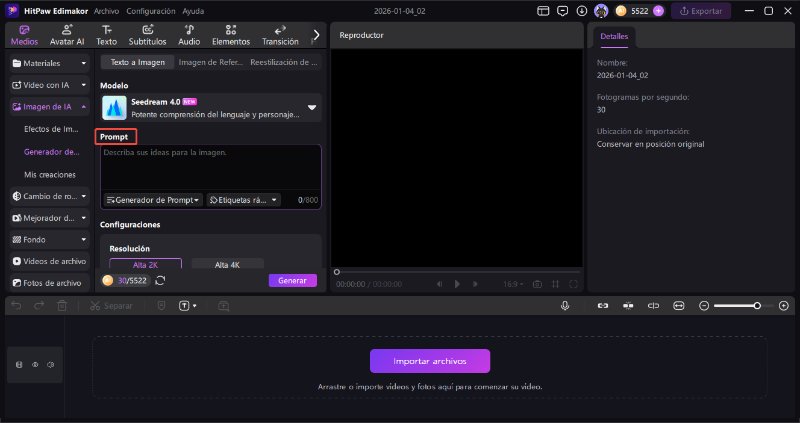 crea tarjeta de año nuevo 2026