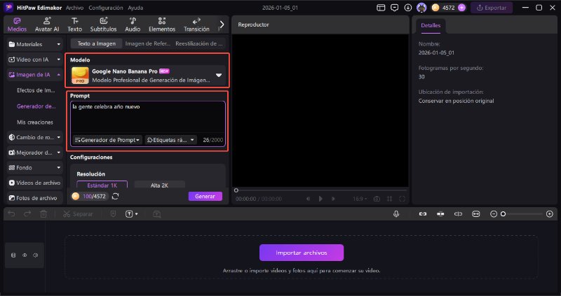 Prompts para fotos de Año Nuevo 13