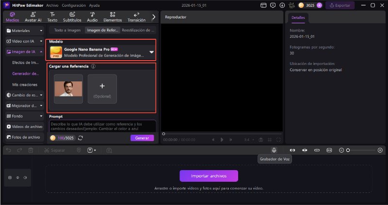 generador de prompts de gemini ai para retratos
