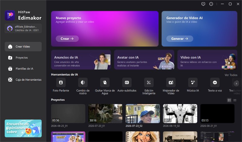 software de edición de vlogs