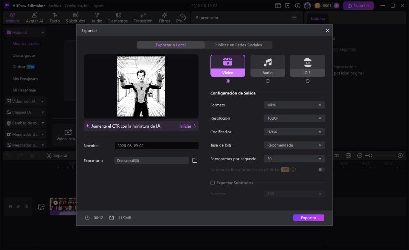 software de edición de video para vlog