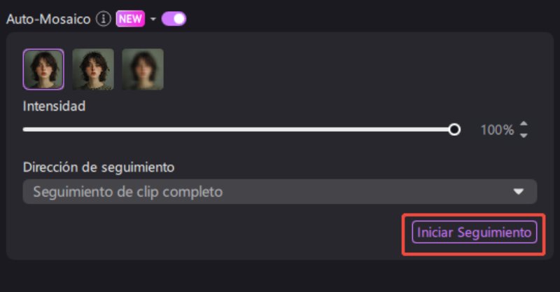 Desenfoque y Auto Mosaico IA
