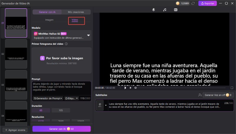 historia a video 23