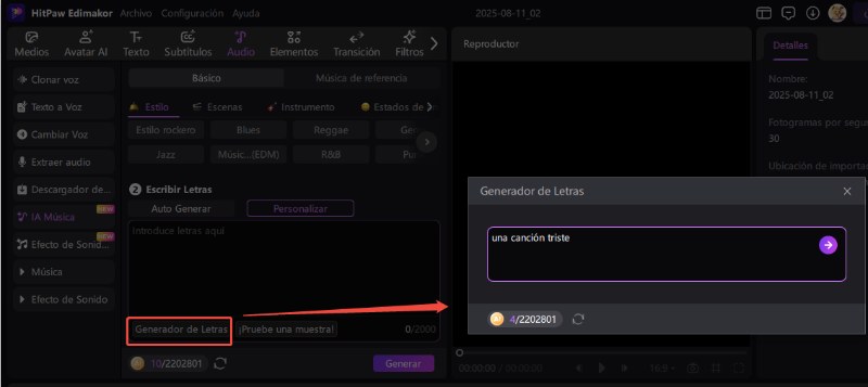 texto-a-musica-letras-generador