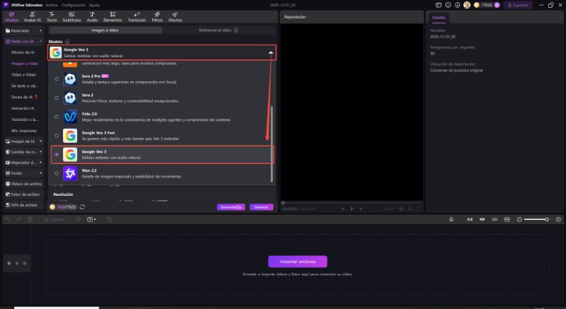tendencia de ai snow modelo