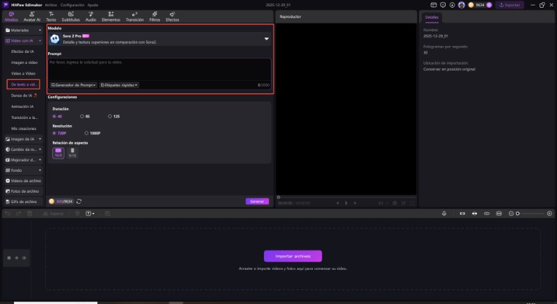como crear video con app sora 2