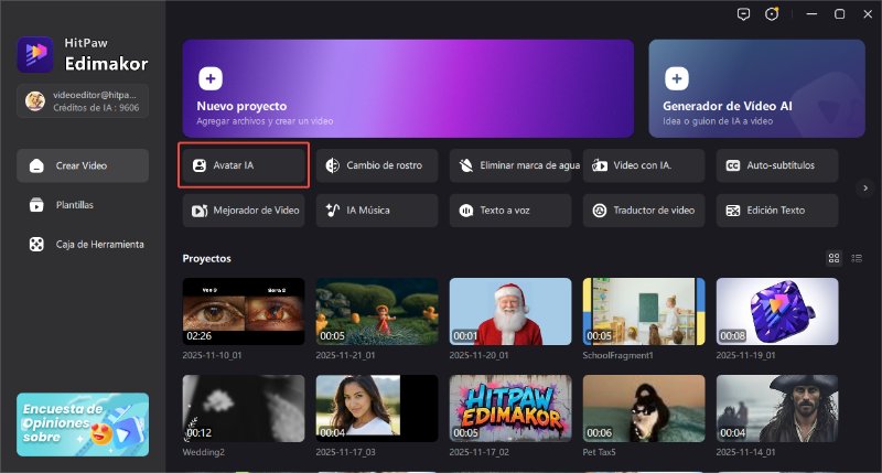 crear avatar de santa claus ia