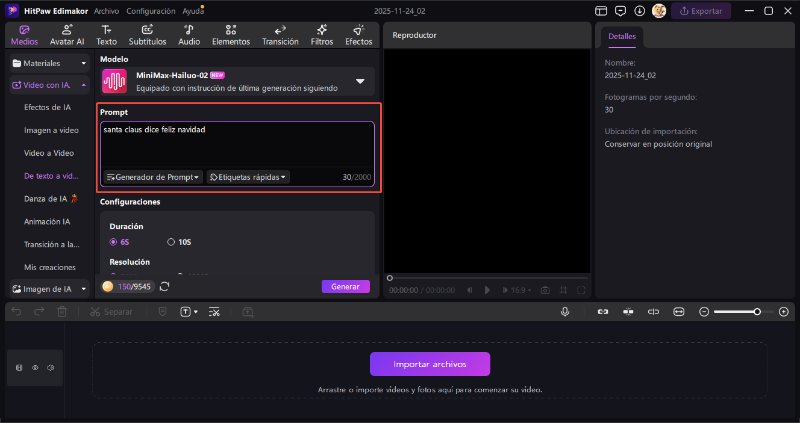avatar de santa claus animación