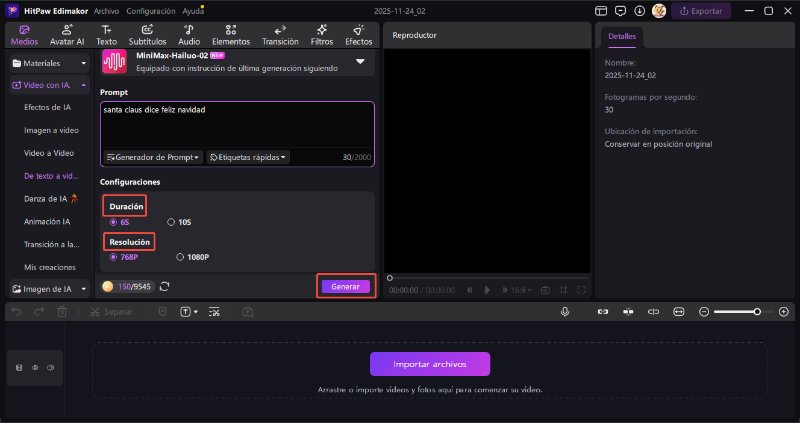 avatar de santa claus ia edimakor