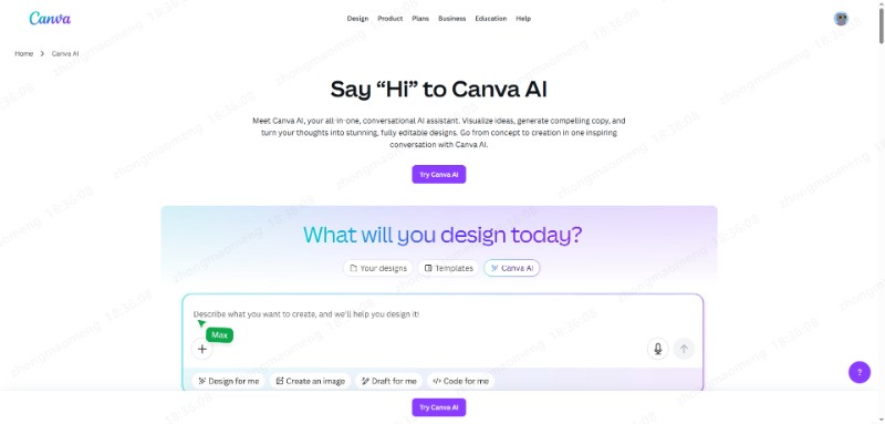 crear canciones con ia canva ia