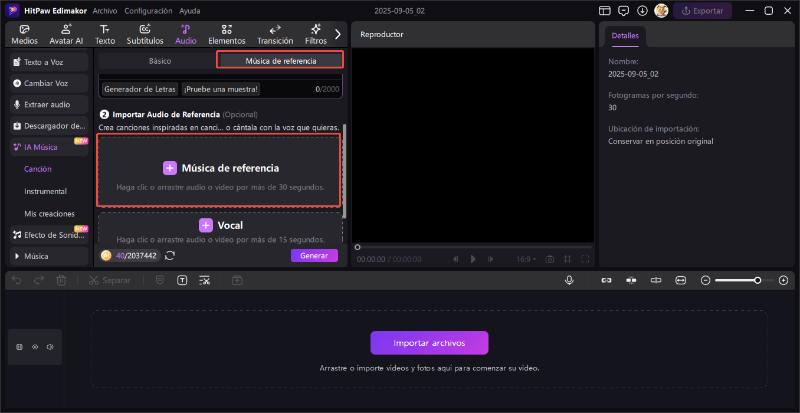 crear canciones con ia edimakor 3