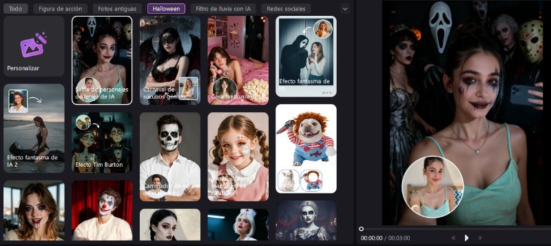 edimakor Intercambio de Caras en Halloween