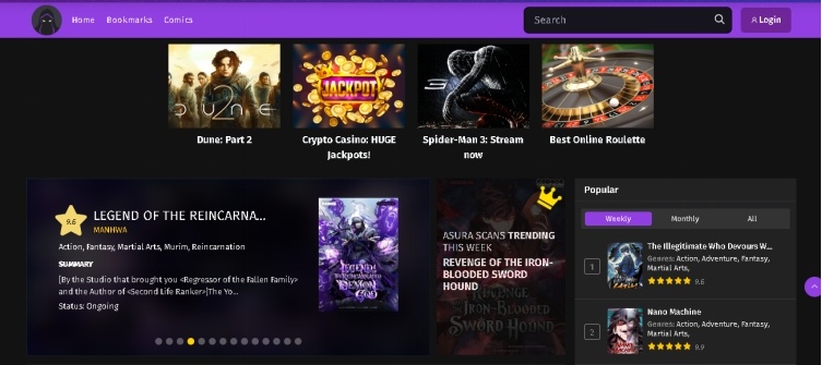 free manhwa websites