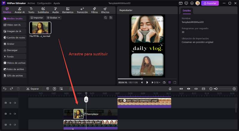 plantillas de video edimakor