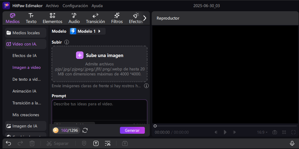 edimakor guía de imagen a video 1