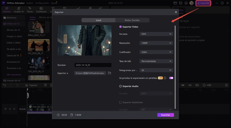 plantillas de video paso 3