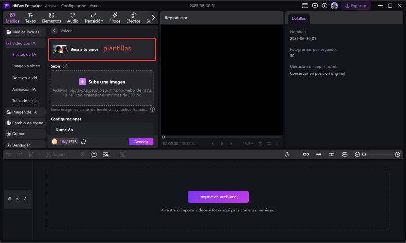 edimakor imagen a video - plantillas de imagen a video