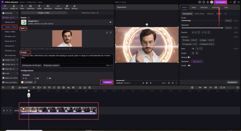 editor de meta ai video 2