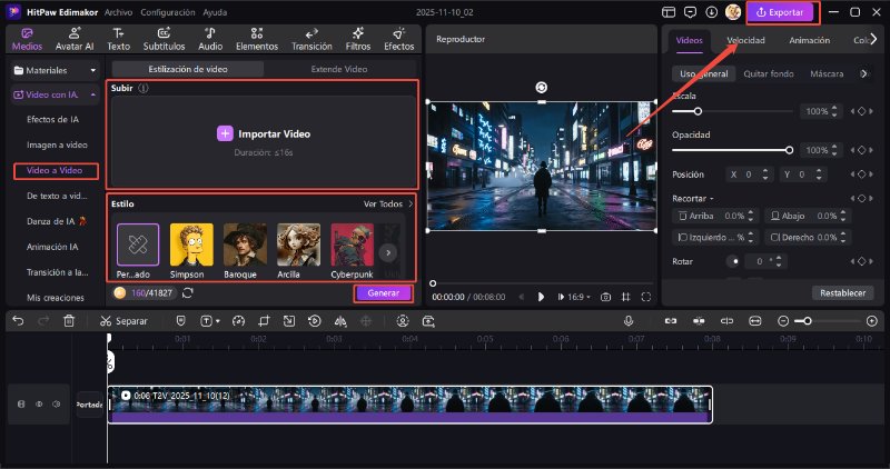 editor de meta ai video 3