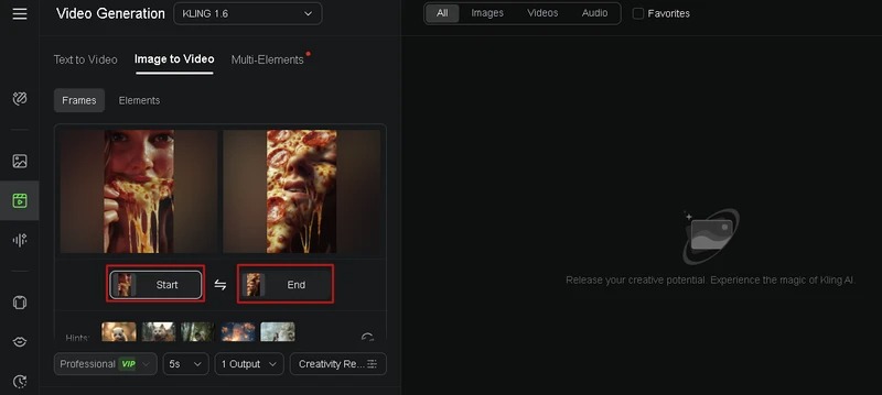 Kling ai imagen a video