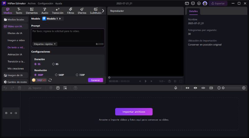 midjourney ai generador de video alternativa hitpaw edimakor