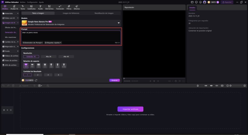 como crear imágenes con nanobanana pro 4