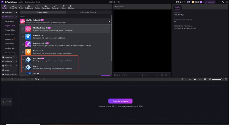 convertir imágenes generadas por nanobanana pro en videos en Edimakor