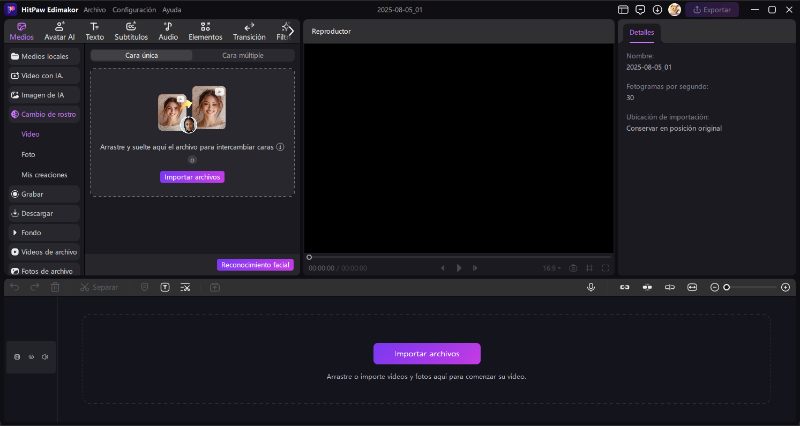 ai intercambiar caras