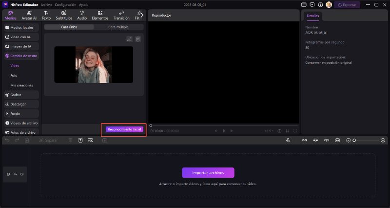 ai reeplazador de caras