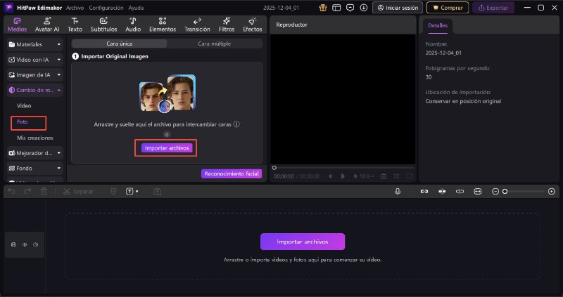 intercambio de rostro con santa claus gratis
