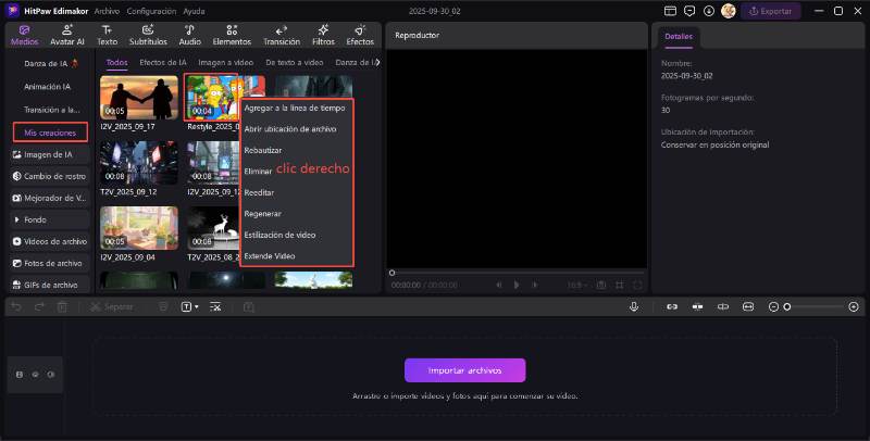 mis creaciones video a video animacion