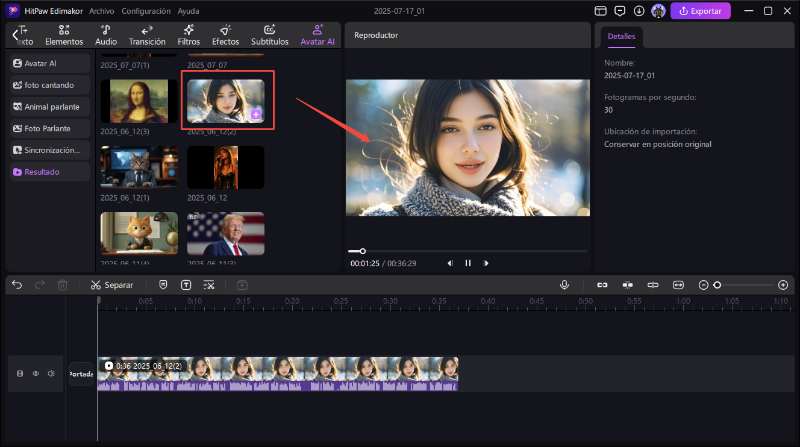 danza avatar ai de imagen