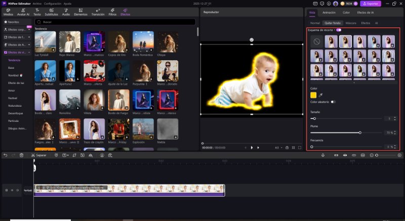 add effects to custom cutout