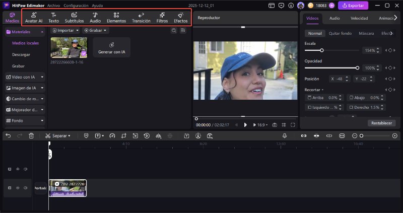 editar video con ia