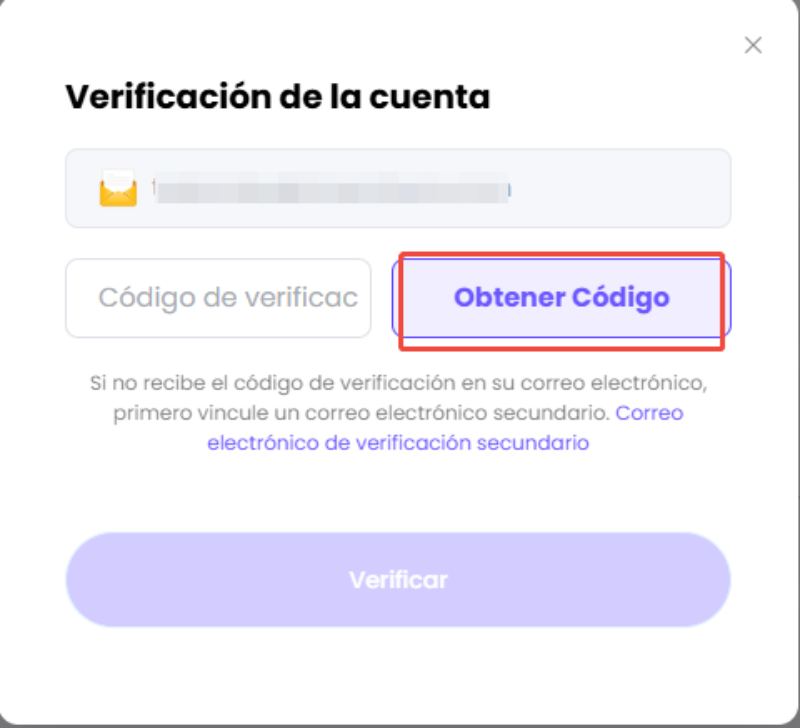 Verificar tu cuenta