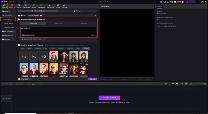 ideas de videos navideños paso 2